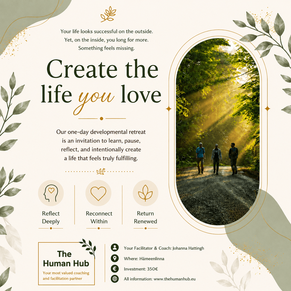 Create the life you love one page